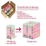  Ly Sỉ Sẵn In 3D Nổi Hoạ Tiết Nommi Sinh Đôi 