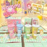  Ly Sỉ Sẵn In 3D Nổi Hoạ Tiết Nommi Sinh Đôi 