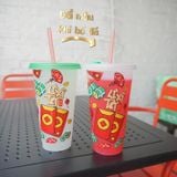  Ly In 3D Nổi Hoạ Tiết Tết 2024 