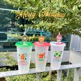  Ly In 3D Nổi Hoạ Tiết Giáng Sinh 2024 