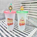  Ly In 3D Nổi Hoạ Tiết Giáng Sinh 2024 