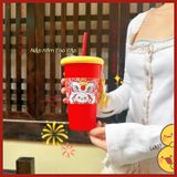  Ly Bọc Bao Da Hoạ Tiết Tết 