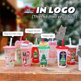  Ly In 3D Nổi Hoạ Tiết Giáng Sinh 2024 ( Part 2) 