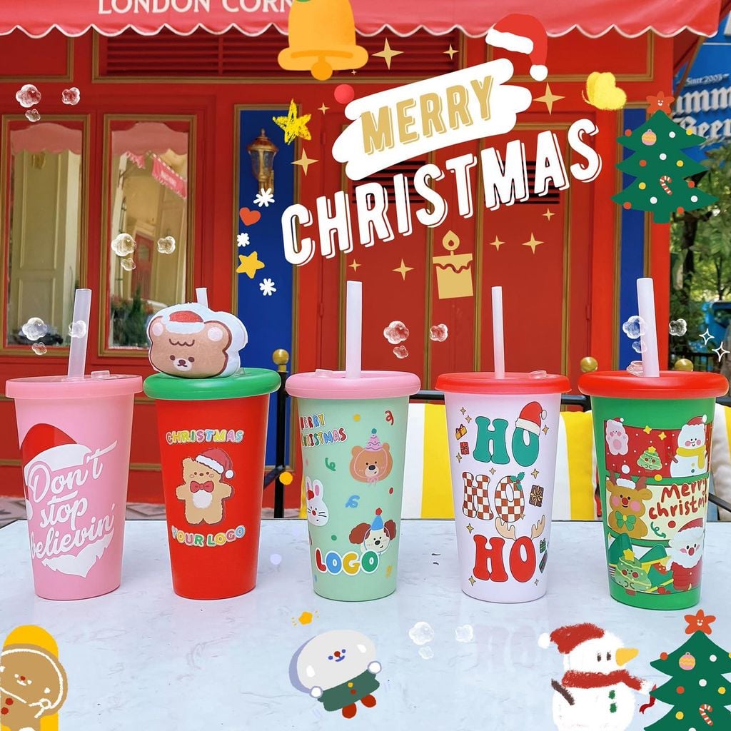  Ly In 3D Nổi Hoạ Tiết Giáng Sinh 2024 ( Part 1) 