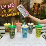  Ly Sỉ Sẵn In 3D Nổi Hoạ Tiết Vũ Trụ Brainrot 