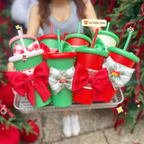  Ly Sỉ Sẵn Hoạ Tiết Nơ Giáng Sinh 