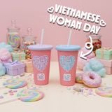  Ly In 3D Nổi Hoạ Tiết Ngày Phụ Nữ ( 8/3 và 20/10) - Mẫu 2025 