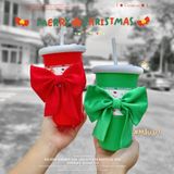  Ly Bọc Bao Da Nơ Hoạ Tiết Giáng Sinh 2025 