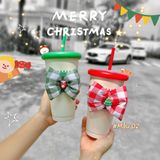  Ly Bọc Bao Da Nơ Hoạ Tiết Giáng Sinh 2025 