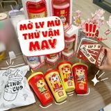  Ly In 3D Nổi Hoạ Tiết Tết 2026 