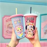  Ly Sỉ Sẵn In 3D Nổi Hoạ Tiết BB3 Sinh Đôi 