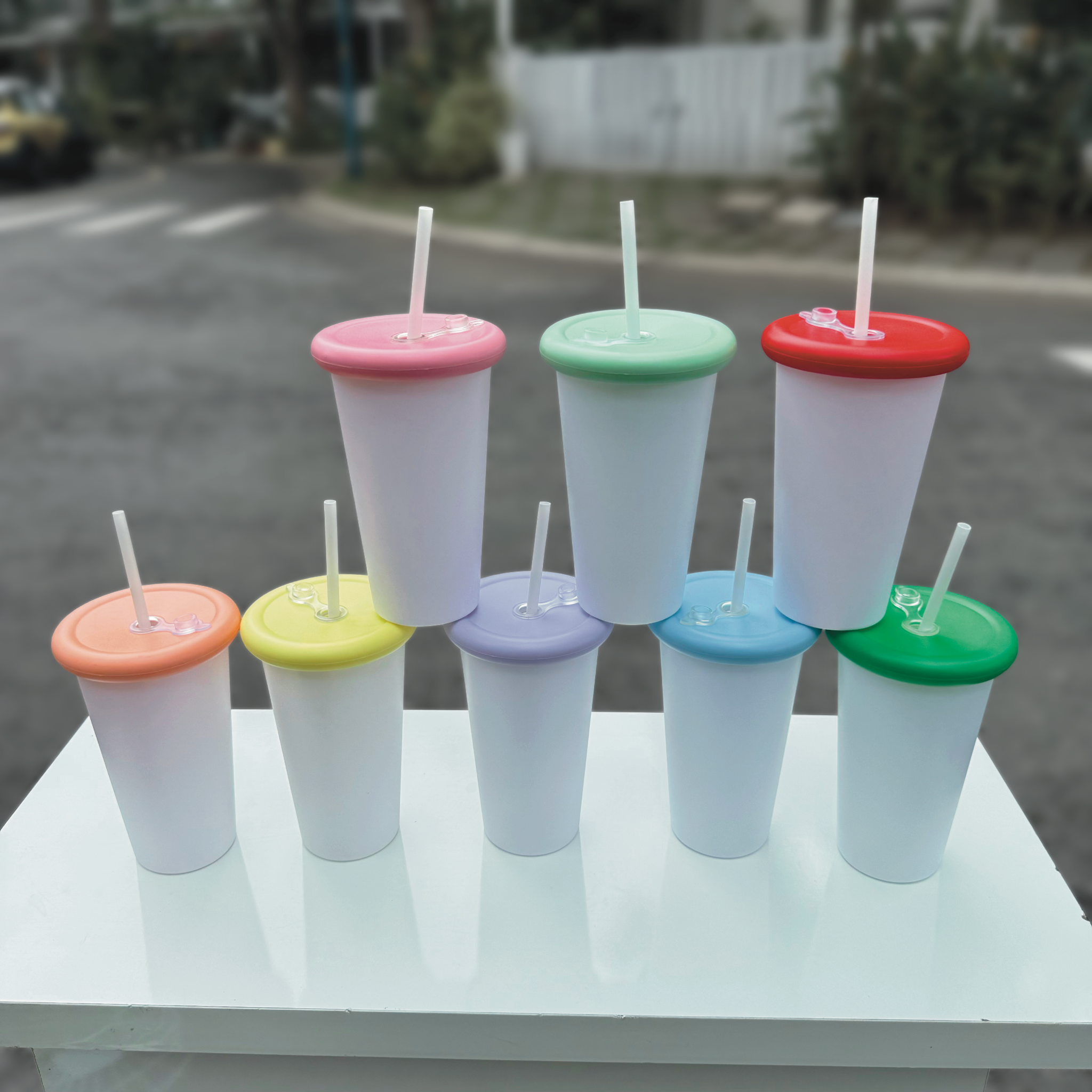  Ly Trơn phối màu 03 