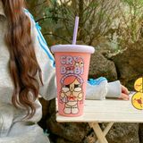  Ly Sỉ Sẵn In 3D Nổi Hoạ Tiết Crybaby 