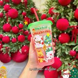  Ly Sỉ Sẵn In 3D Nổi Hoạ Tiết Giáng Sinh Đổi màu 