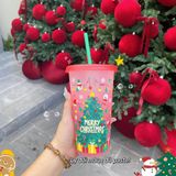  Ly Sỉ Sẵn In 3D Nổi Hoạ Tiết Giáng Sinh Đổi màu 