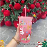  Ly Sỉ Sẵn In 3D Nổi Hoạ Tiết Giáng Sinh Đổi màu 