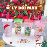  Ly Sỉ Sẵn In 3D Nổi Hoạ Tiết Giáng Sinh Đổi màu 