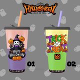  Ly In 3D Nổi Hoạ Tiết Halloween 2025 