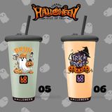  Ly In 3D Nổi Hoạ Tiết Halloween 2025 
