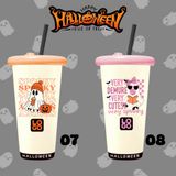 Ly In 3D Nổi Hoạ Tiết Halloween 2025 