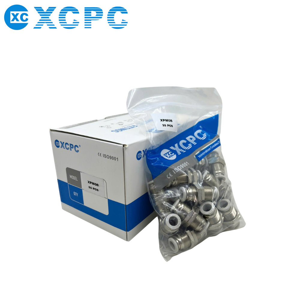  NỐI THẲNG XCPC - XPM (Ren siết giữa) 