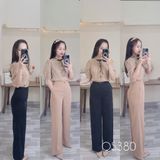  Quần suông nữ dáng vừa Basic dễ mặc TK Ánh ngọc - QS380 