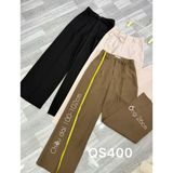  Quần Suông dài ống rộng ly giữa tặng kèm belt thắt lưng TK Ánh ngọc - QS400 