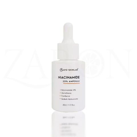Serum niacinamide 20% AVO - Giúp cấp ẩm, sáng da, giảm thâm và chống lão hóa 30ml