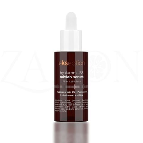 Serum Ekseption Hyaluronic B5 mixlab phục hồi da, giảm mẩn đỏ, giãn mao mạch và ngừa viêm cao cấp (75ml)