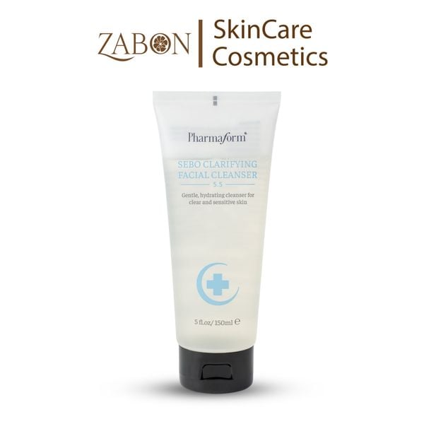 Sữa rửa mặt Pharmaform Sebo Clarifying Facial Cleanser làm sạch dịu nhẹ 150ml