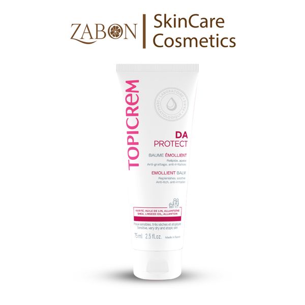Kem dưỡng Topicrem DA PROTECT Emollient Balm giúp làm êm dịu da dành cho da khô và da cơ địa 75ml