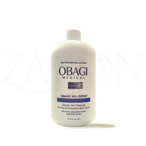 Sữa rửa mặt dịu nhẹ OBAGI NU-DERM Gentle Gel Cleanser 1L
