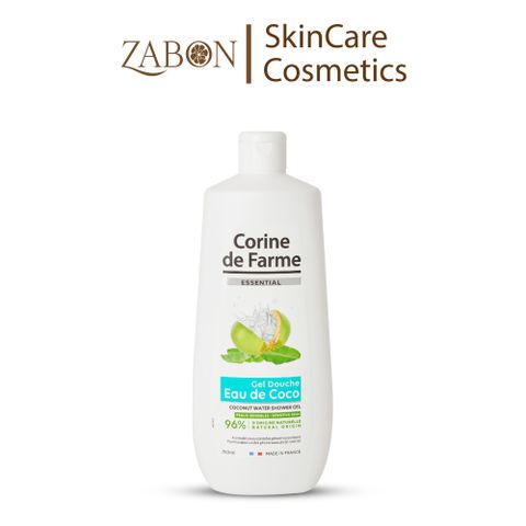 Gel tắm Corine De Farme Essential Coconut Water Shower Gel 750ml