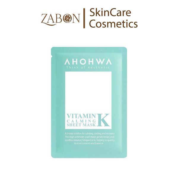 Mặt Nạ AHOHWA Vitamin K Calming Mask Cấp Ẩm Phục Hồi 23ml