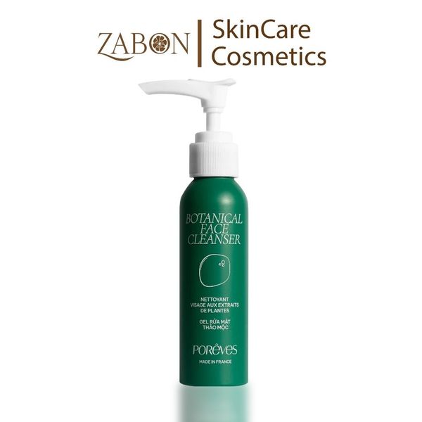 Gel rửa mặt PORÊVES chiết xuất 8 loại thảo mộc Botanical Face Cleanser dịu nhẹ với mọi loại da 50ml