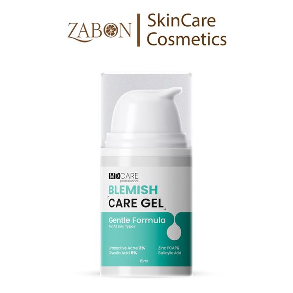 Gel Chấm Mụn MD CARE Blemish Care Gel Hỗ Trợ Làm Dịu Và Cải Thiện Mụn Viêm 15ml