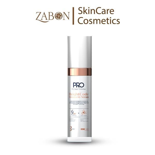 Serum MD CARE BrightCode Dermactiv cải thiện sắc và làm mờ thâm nám 30ml