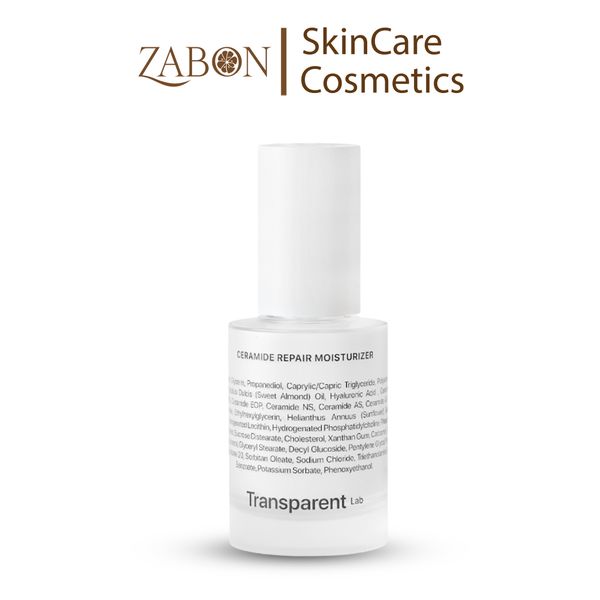Kem TRANSPARENT CERAMIDE REPAIR MOISTURIZER phục hồi, dưỡng ẩm 30ml