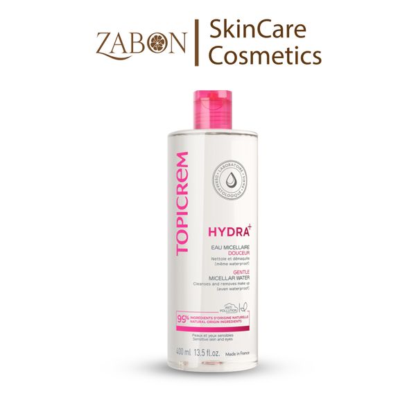Nước tẩy trang Topicrem HYDRA+ Gentle Micellar Water dành cho nhạy cảm 400ml