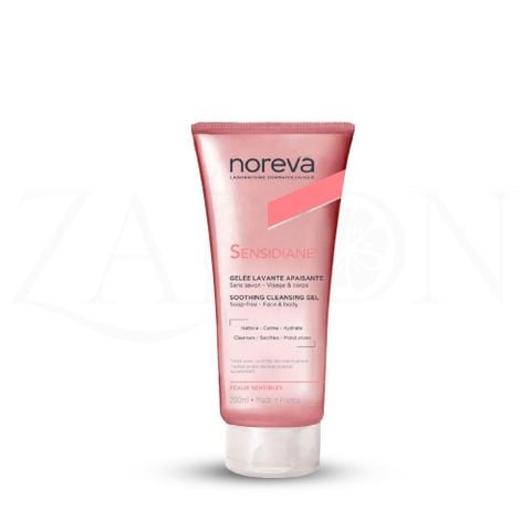 Gel rửa mặt Noreva Sensidiane Soothing Cleansing sạch sâu dịu nhẹ dành cho da nhạy cảm 200ml