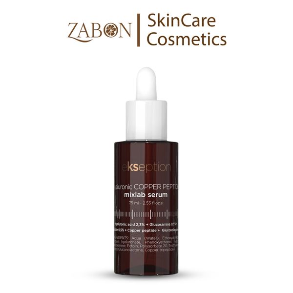 Tinh Chất Ekseption Hyaluronic Copper Peptides Mixlab Serum Phục Hồi, Trẻ Hóa & Cấp Ẩm Đa Tầng 75ml