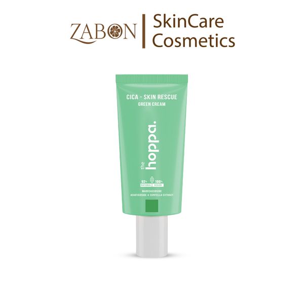 Kem dưỡng The Hoppa Cica-Skin Rescue Green Cream làm dịu & phục hồi chuyên sâu 50ml