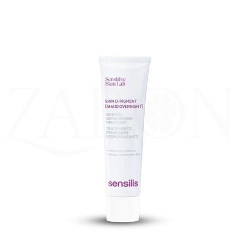 Kem dưỡng ban đêm Sensilis Skin D-Pigment [AHA10 Overnight] giảm sắc tố làm sáng đều da 30ml