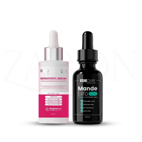 Combo Serum MD CARE BRIGHTENYL SERUM ADVANCED BRIGHTENING COMPLEX 30ml và MD CARE Mande Exfo 30ml