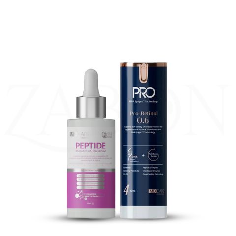 Combo Serum MD CARE Peptide Bioactiv Matrix 30ml và Kem dưỡng MD CARE PRO-RETINOL 0.6 30ml
