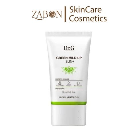 Kem chống nắng vật lý Dr.G Green Mild Up Sun+ SPF50+ PA++++