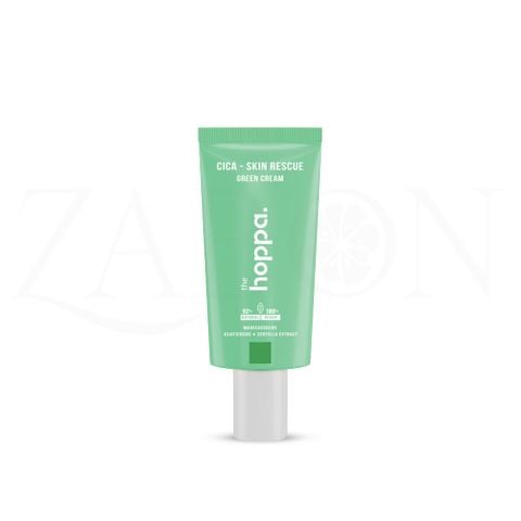 Kem dưỡng The Hoppa Cica-Skin Rescue Green Cream làm dịu & phục hồi chuyên sâu 50ml
