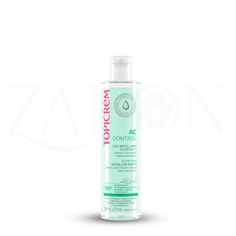 Nước tẩy trang Topicrem AC CONTROL Purifying Micellar Water dành cho da dầu mụn 200ml