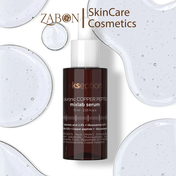 Tinh Chất Ekseption Hyaluronic Copper Peptides Mixlab Serum Phục Hồi, Trẻ Hóa & Cấp Ẩm Đa Tầng 75ml