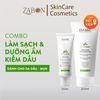 Bộ đôi làm sạch và dưỡng ẩm, giảm mụn, giảm nhờn BABE Stop AKN Purifying Cleansing Gel + Mattifying Moisturiser 50ml